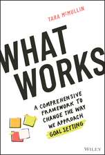 What Works – A Comprehensive Framework to Change the Way We Approach Goal Setting