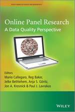 Online Panel Research – A Data Quality Perspective