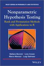 Nonparametric Hypothesis Testing – Rank and Permutation Methods with Applications in R