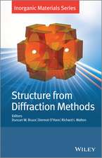 Structure from Diffraction Methods – Inorganic Materials Series