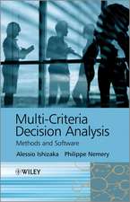 Multi–Criteria Decision Analysis – Methods and Software