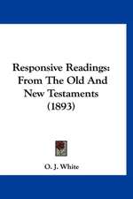 Responsive Readings