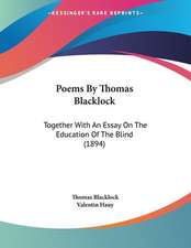 Poems By Thomas Blacklock