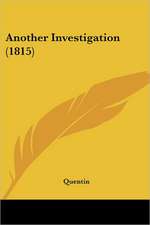 Another Investigation (1815)