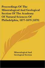 Proceedings Of The Mineralogical And Geological Section Of The Academy Of Natural Sciences Of Philadelphia, 1877-1879 (1879)