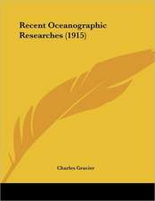 Recent Oceanographic Researches (1915)