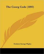 The Coorg Code (1893)