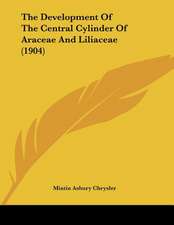 The Development Of The Central Cylinder Of Araceae And Liliaceae (1904)