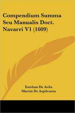 Compendium Summa Seu Manualis Doct. Navarri V1 (1609)