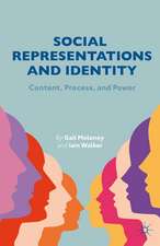 Social Representations and Identity: Content, Process, and Power