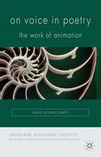 On Voice in Poetry: The Work of Animation