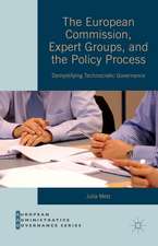 The European Commission, Expert Groups, and the Policy Process: Demystifying Technocratic Governance