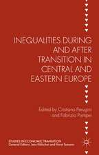 Inequalities During and After Transition in Central and Eastern Europe