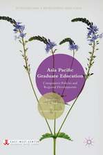 Asia Pacific Graduate Education: Comparative Policies and Regional Developments