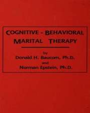 Cognitive-Behavioral Marital Therapy