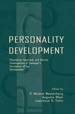 Personality Development: Theoretical, Empirical, and Clinical Investigations of Loevinger's Conception of Ego Development