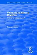 China and Its National Minorities: Autonomy or Assimilation