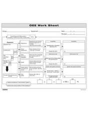 OEE Worksheet