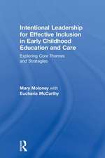 Intentional Leadership for Effective Inclusion in Early Childhood Education and Care: Exploring Core Themes and Strategies