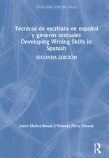 Técnicas de escritura en español y géneros textuales / Developing Writing Skills in Spanish