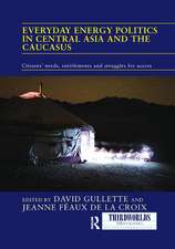 Everyday Energy Politics in Central Asia and the Caucasus: Citizens’ Needs, Entitlements and Struggles for Access