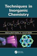 Techniques in Inorganic Chemistry