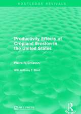 Productivity Effects of Cropland Erosion in the United States