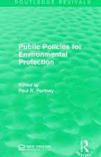 Public Policies for Environmental Protection