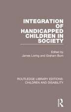 Integration of Handicapped Children in Society