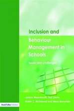 Inclusion and Behaviour Management in Schools: Issues and Challenges