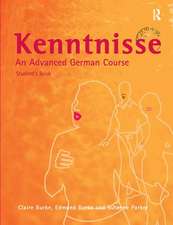 Kenntnisse: An Advanced German Course