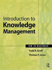 Introduction to Knowledge Management