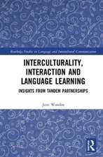 Interculturality, Interaction and Language Learning: Insights from Tandem Partnerships