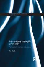 Transformative Sustainable Development: Participation, Reflection and Change