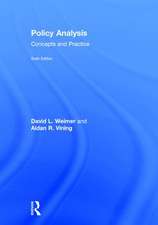 Policy Analysis: Concepts and Practice