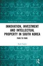 Innovation, Investment and Intellectual Property in South Korea: Park to Park