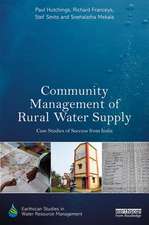 Community Management of Rural Water Supply: Case Studies of Success from India