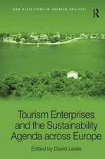 Tourism Enterprises and the Sustainability Agenda Across Europe