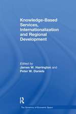 Knowledge-Based Services, Internationalization and Regional Development