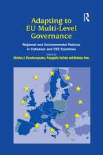 Adapting to EU Multi-Level Governance: Regional and Environmental Policies in Cohesion and CEE Countries