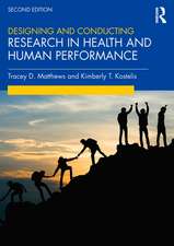 Designing and Conducting Research in Health and Human Performance