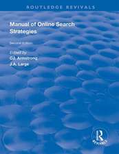 MANUAL OF ONLINE SEARCH STRATE