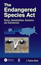 The Endangered Species Act: History, Implementation, Successes, and Controversies