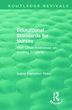 Educational Standards for Nurses