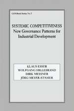 Systemic Competitiveness: New Governance Patterns for Industrial Development