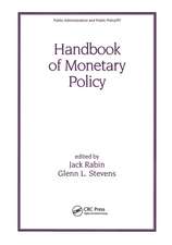 Handbook of Monetary Policy