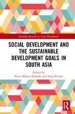 Social Development and the Sustainable Development Goals in South Asia