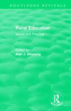 Rural Education (1991): Issues and Practice