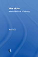 Max Weber: A Comprehensive Bibliography