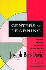 Centers of Learning: Britain, France, Germany, United States